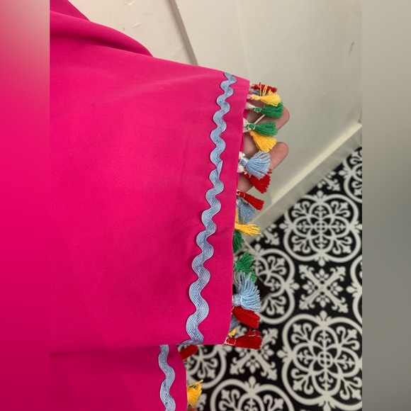 Pink tassel dress - Picture 2 of 5